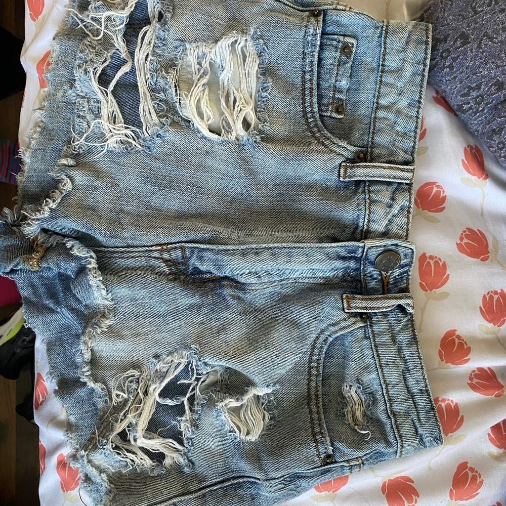 High Rise Cheeky Shorts